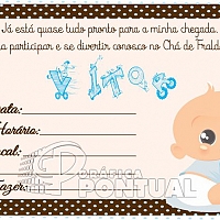 Convite Infantil CÃ³d. 031